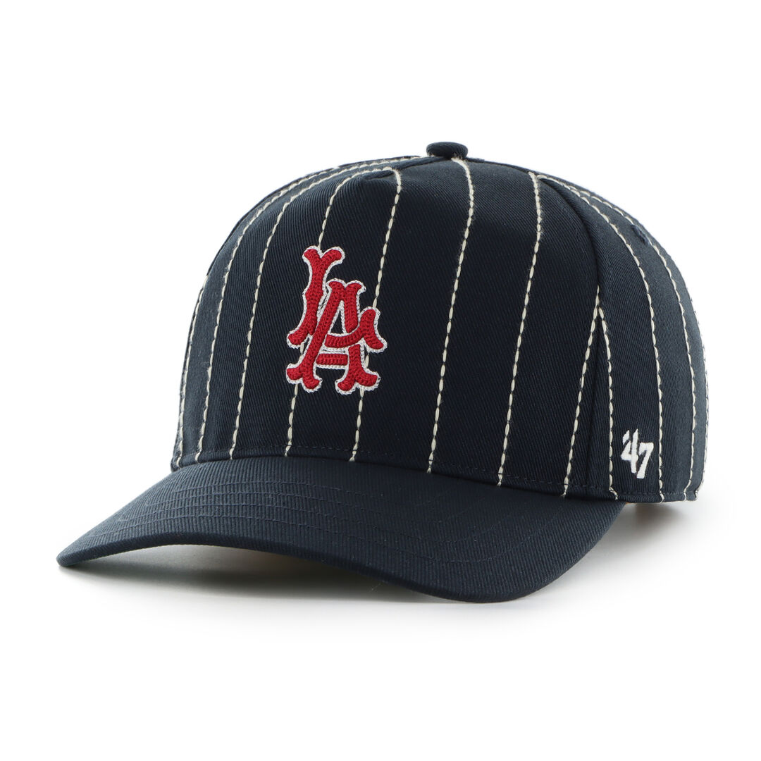 Los Angeles Angels Rawlings '47 Brand Pinstripe Hitch Hat