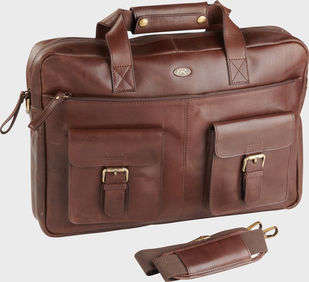 Ace Leather Messenger Bag
